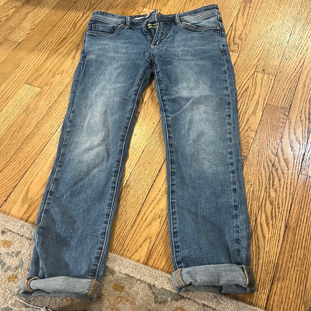 Pilcro slim boyfriend (Anthropologie)